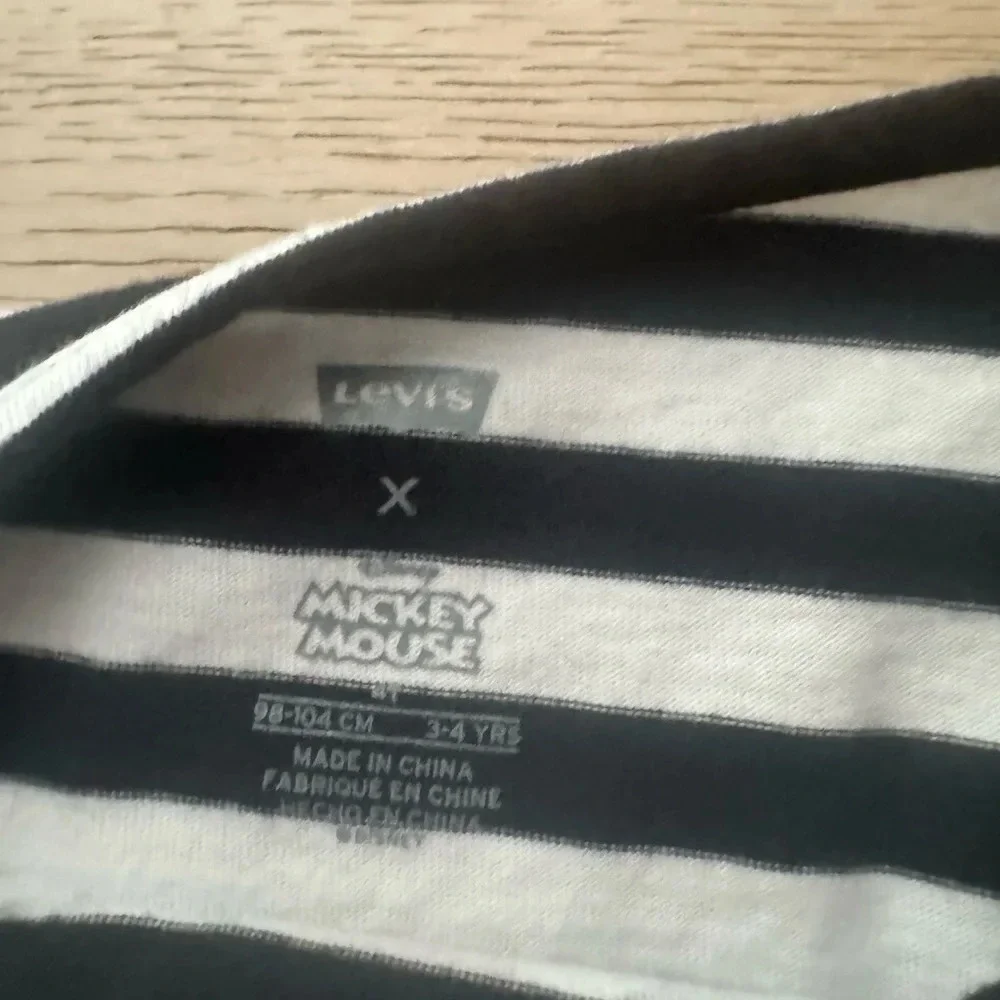 Levi’s Mickey Mouse long sleeve shirt with matching stretch pants